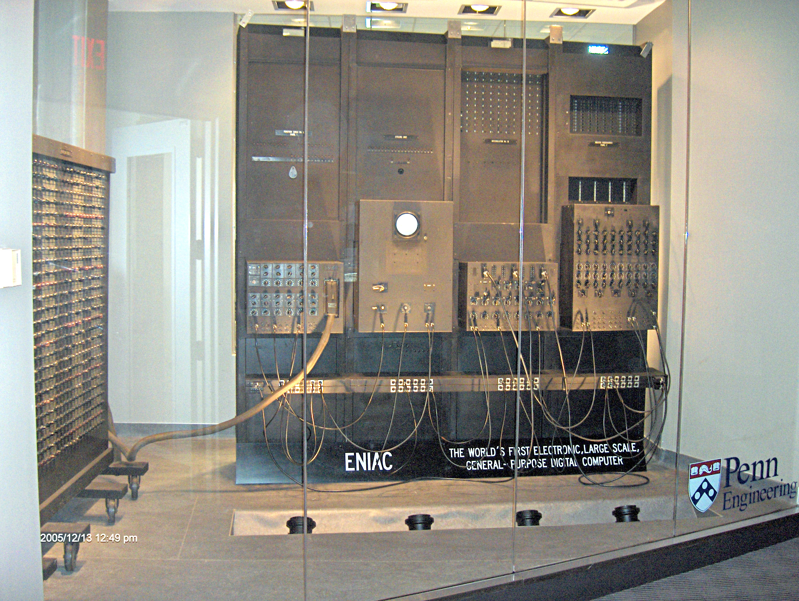 The ENIAC.